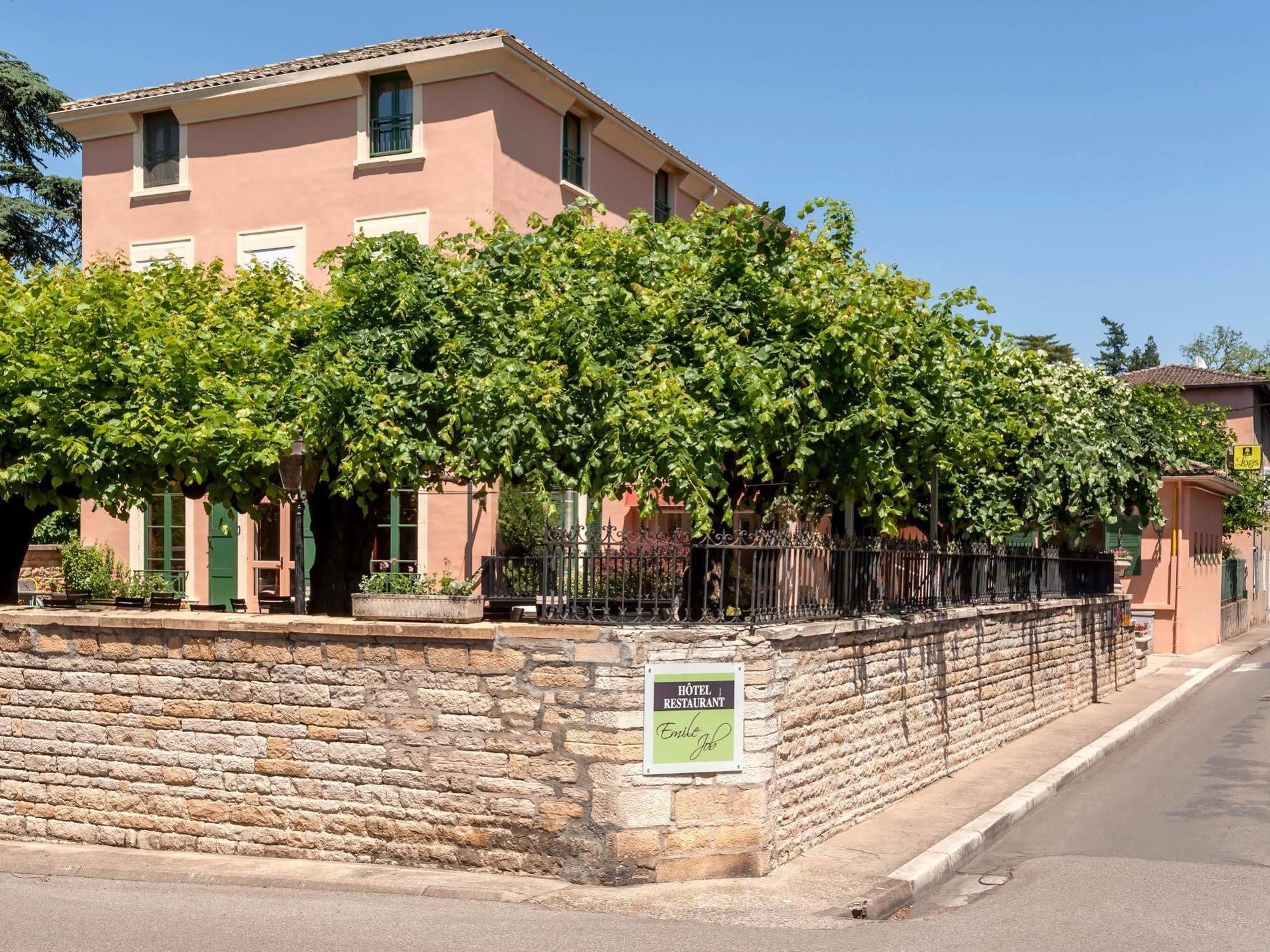 Hotel Restaurant Emile Job Montmerle-sur-Saone Экстерьер фото